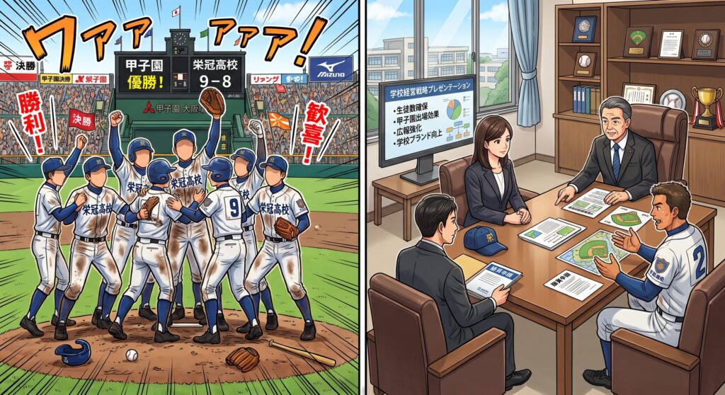 夢の舞台「甲子園」の光と影。球児たちの熱戦を支える莫大な費用と、学校法人が描く「生存と進化」の経営戦略
