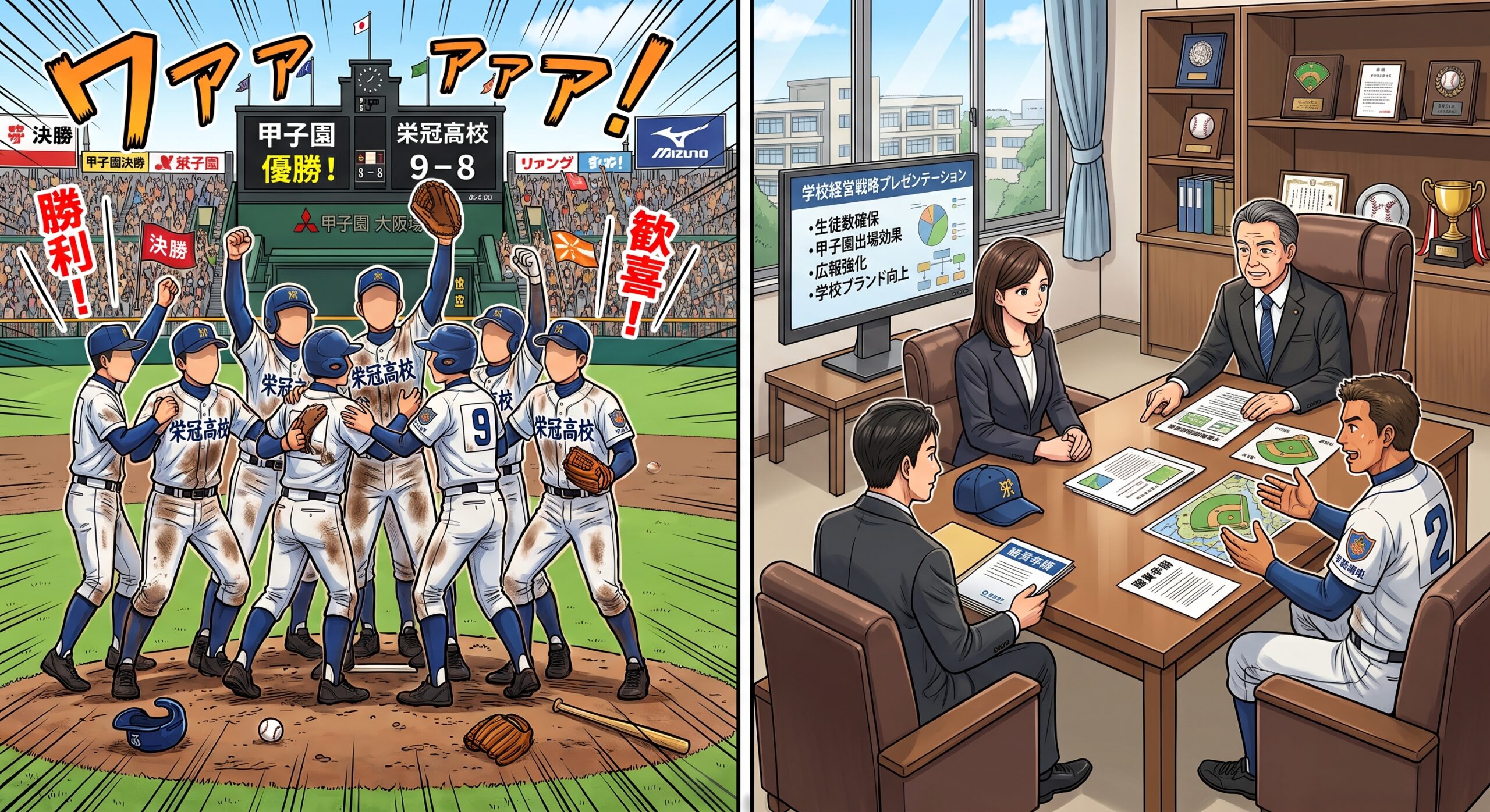 夢の舞台「甲子園」の光と影。球児たちの熱戦を支える莫大な費用と、学校法人が描く「生存と進化」の経営戦略